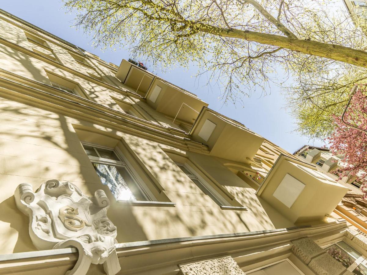 Hochwertige Altbauwohnung Im Modernen Stil In Wiesbaden - Kueche - Terrasse - Wlan - Zentral Экстерьер фото