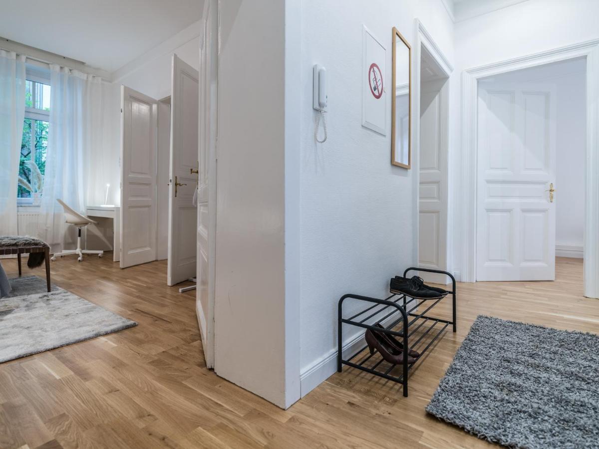 Hochwertige Altbauwohnung Im Modernen Stil In Wiesbaden - Kueche - Terrasse - Wlan - Zentral Экстерьер фото